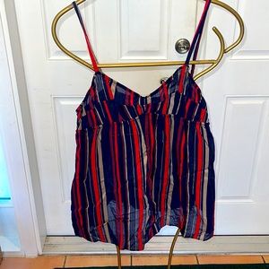 NWT SUNNER stripe top